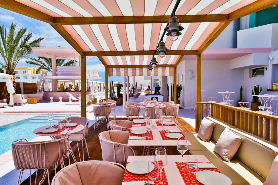 Een foto van de faciliteiten bij Paradiso Ibiza Art Hotel