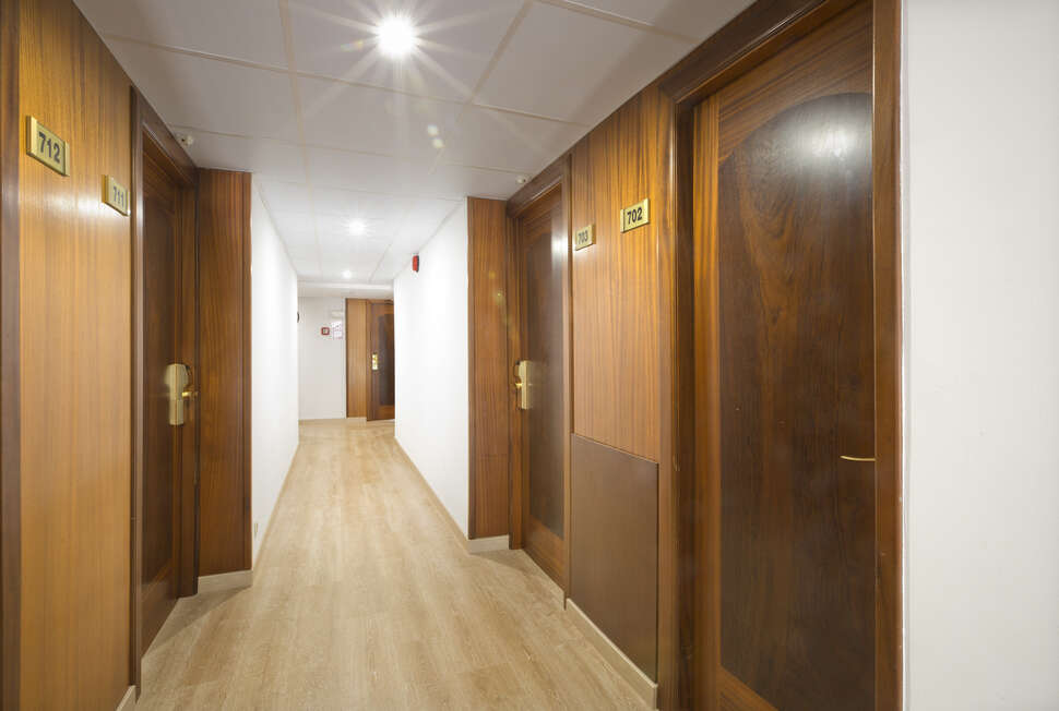 Een foto van het interieur van Hotel Biniamar