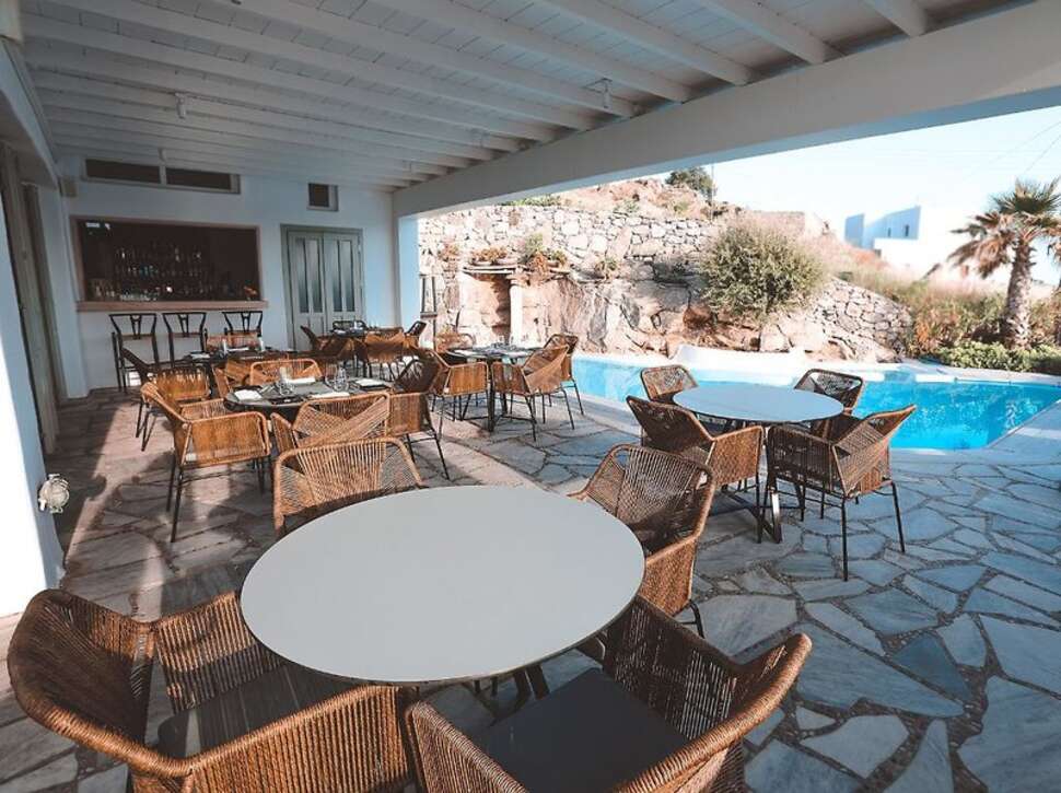 Een foto van de faciliteiten bij Deliades Hotel