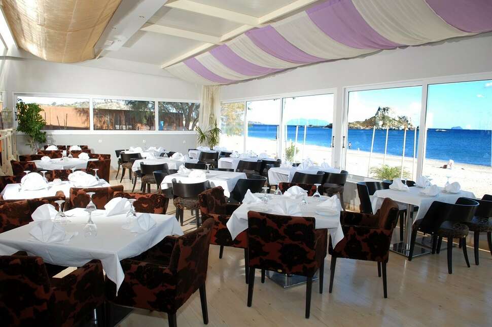 Een foto van de faciliteiten bij Sacallis Inn Beach Hotel