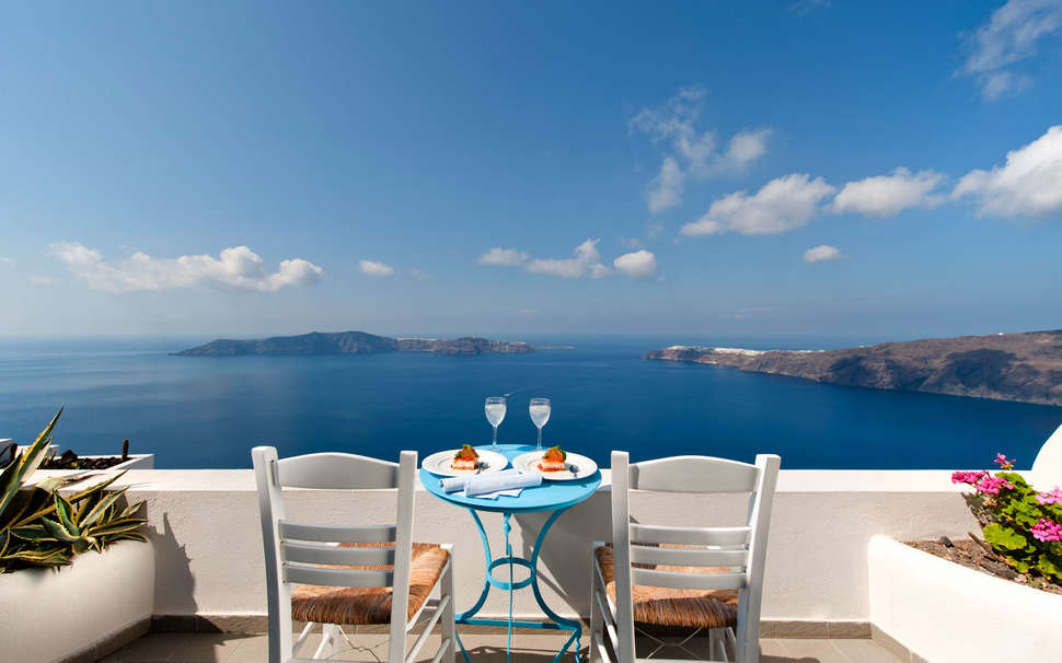 Een foto van de buitenkant van Andromeda Villas & Spa Resort