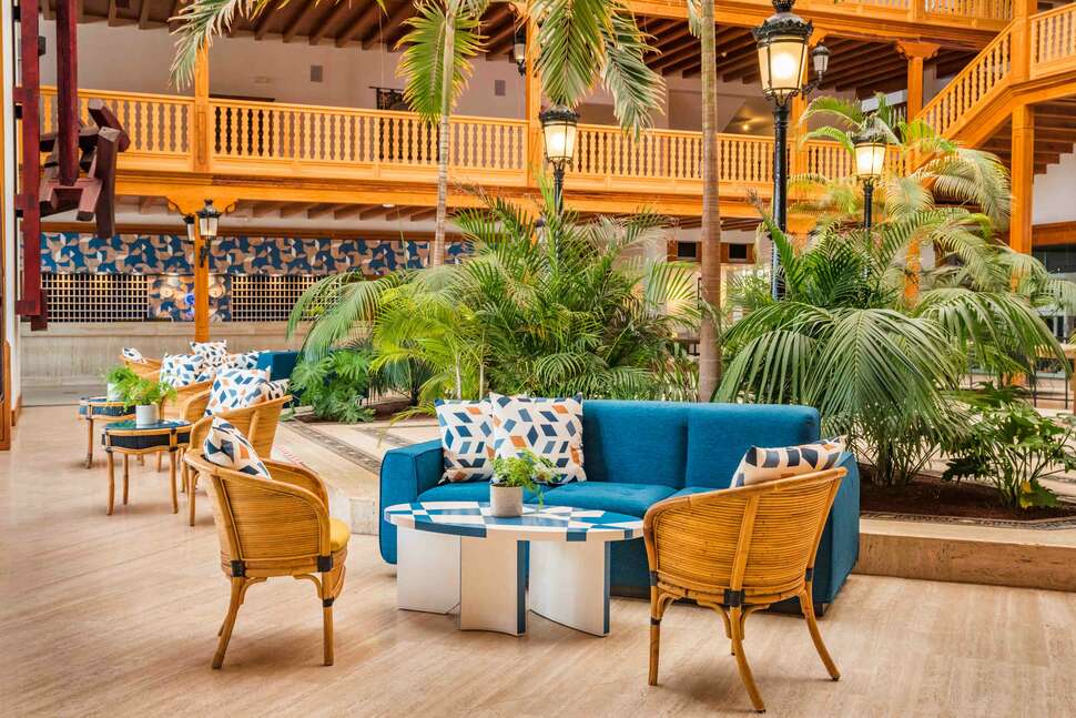 Een foto van het interieur van Seaside Los Jameos Playa