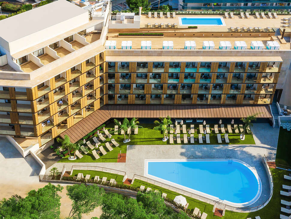 Ein Foto von der Außenansicht des Golden Costa Salou Adults Only