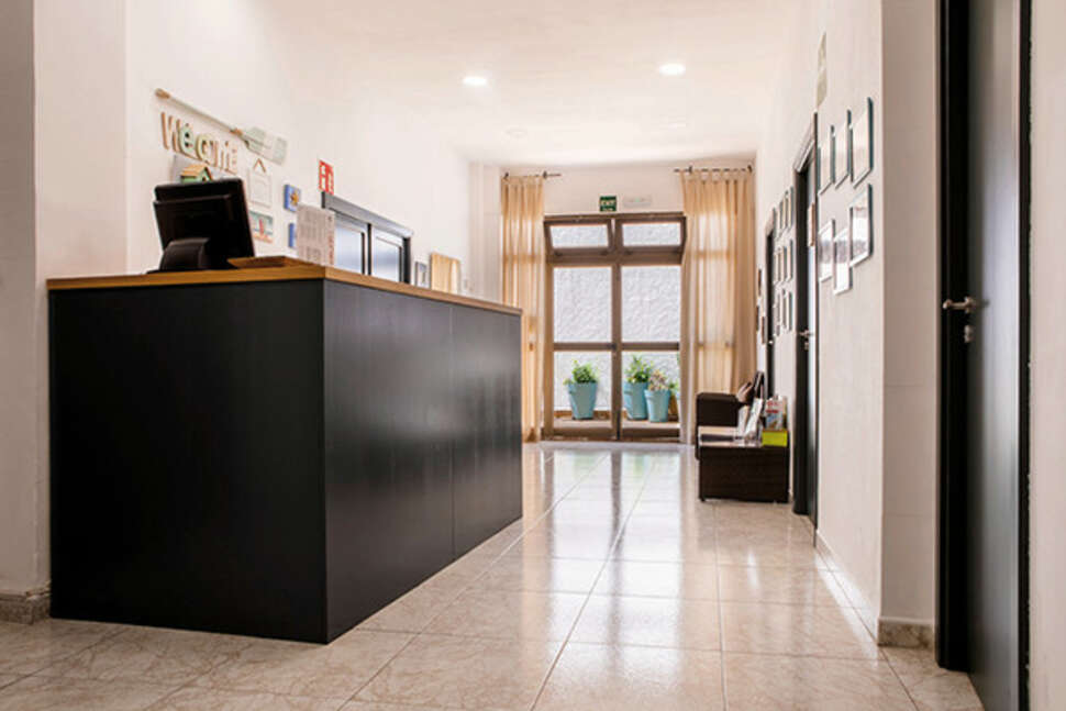 Een foto van het interieur van Hotel Villa Cati
