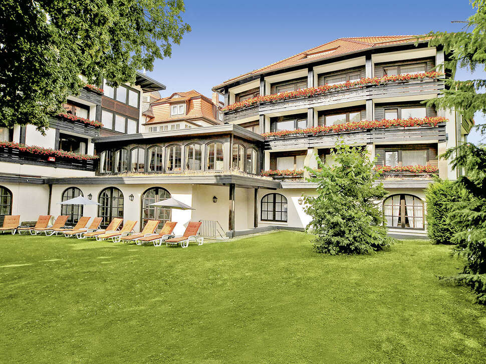 Ein Foto von der Außenansicht des Mühl Vital Resort