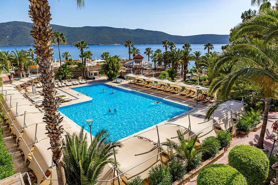 Een foto van het zwembad bij Magic Life Bodrum