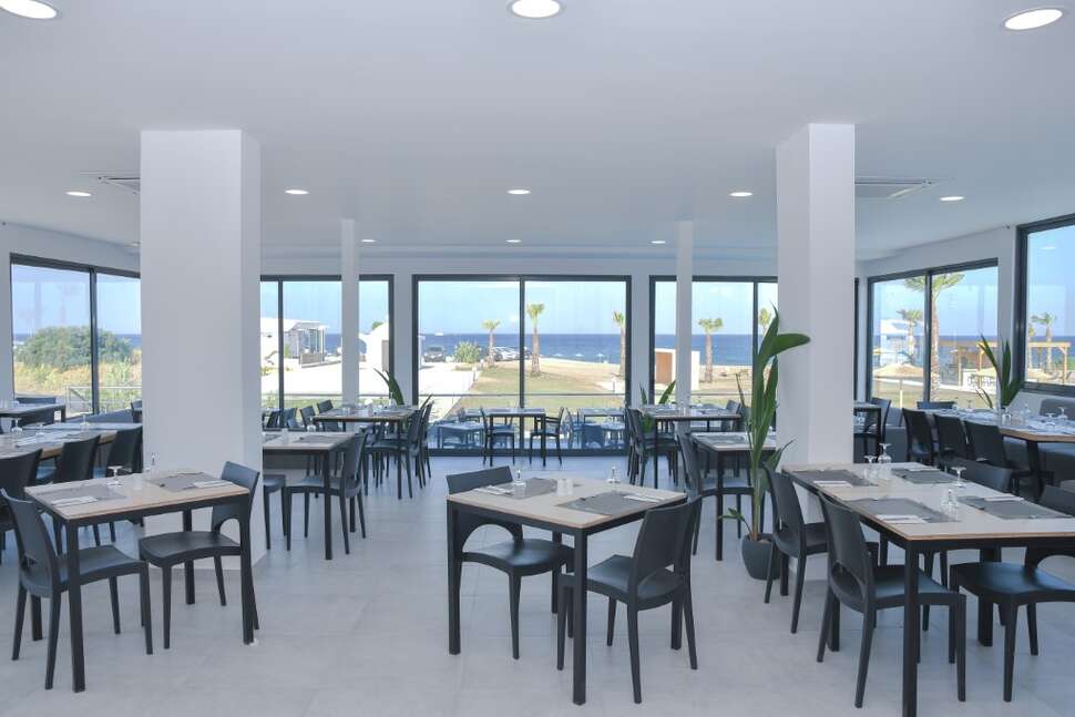 Een foto van de faciliteiten bij Evita Bay