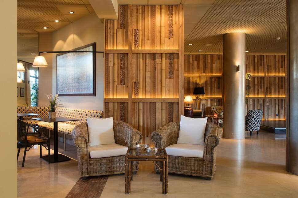 Een foto van het interieur van Luna Park Hotel & Spa