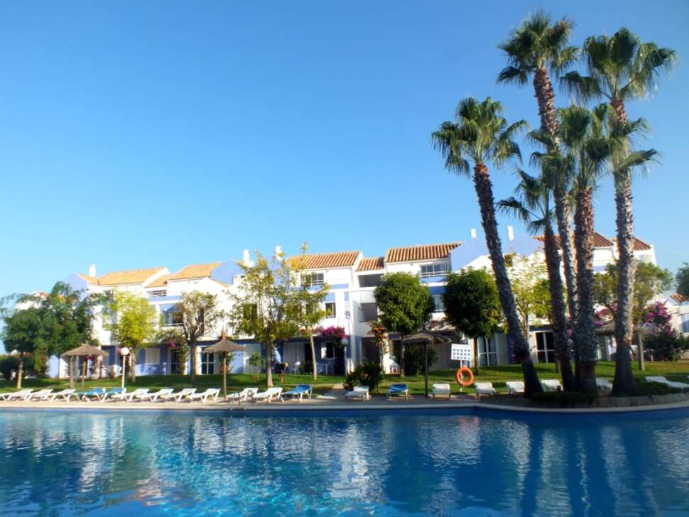 Ein Foto vom Pool im Club Ciudadela