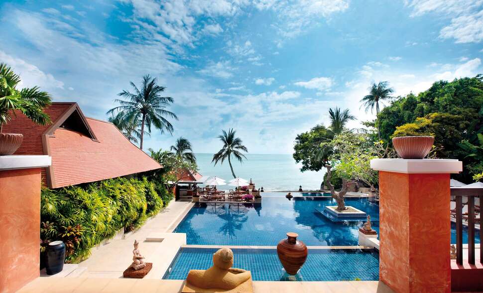 Ein Foto vom Pool im Renaissance Koh Samui Resort & Spa