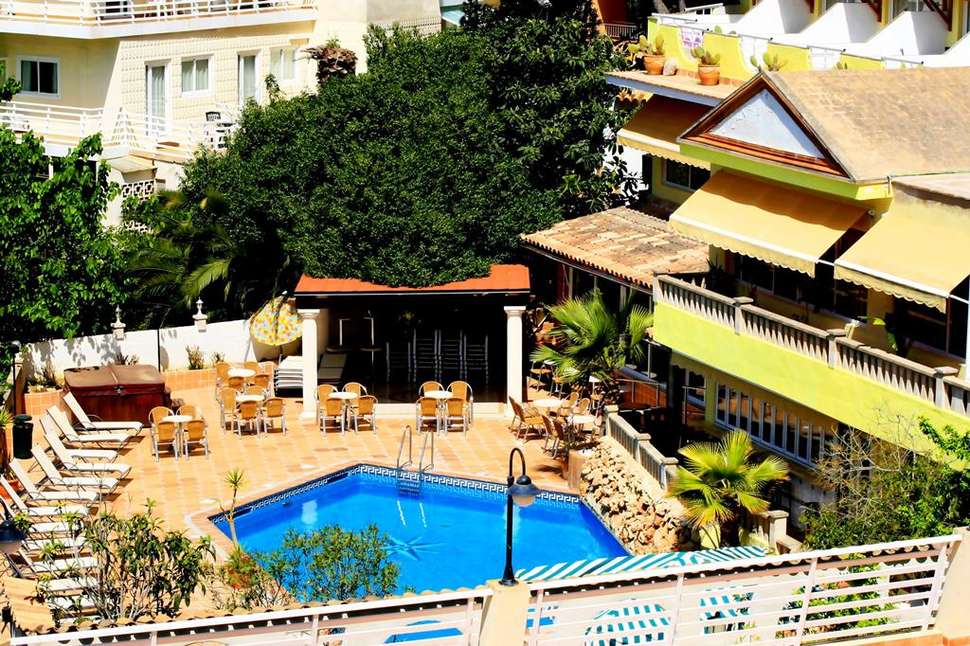 Een foto van een overzicht van Hotel Manaus