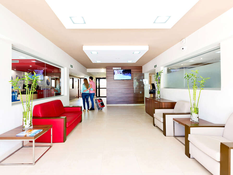 Een foto van het interieur van Aparthotel Pabisa Orlando