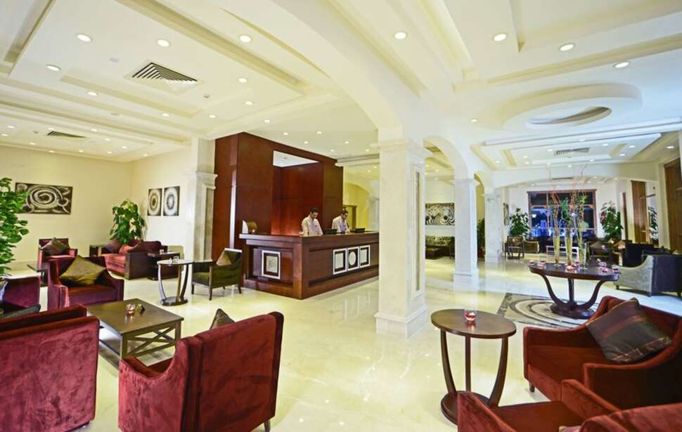 Een foto van het interieur van Charmillion Club Aquapark