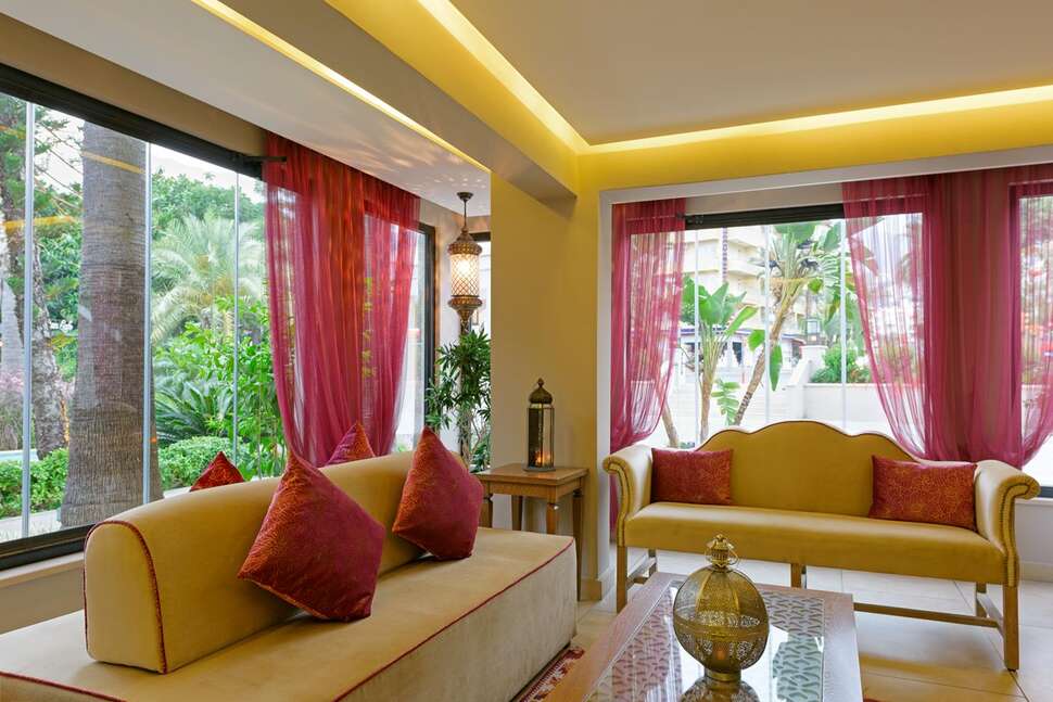 Een foto van het interieur van Alaaddin Beach Hotel