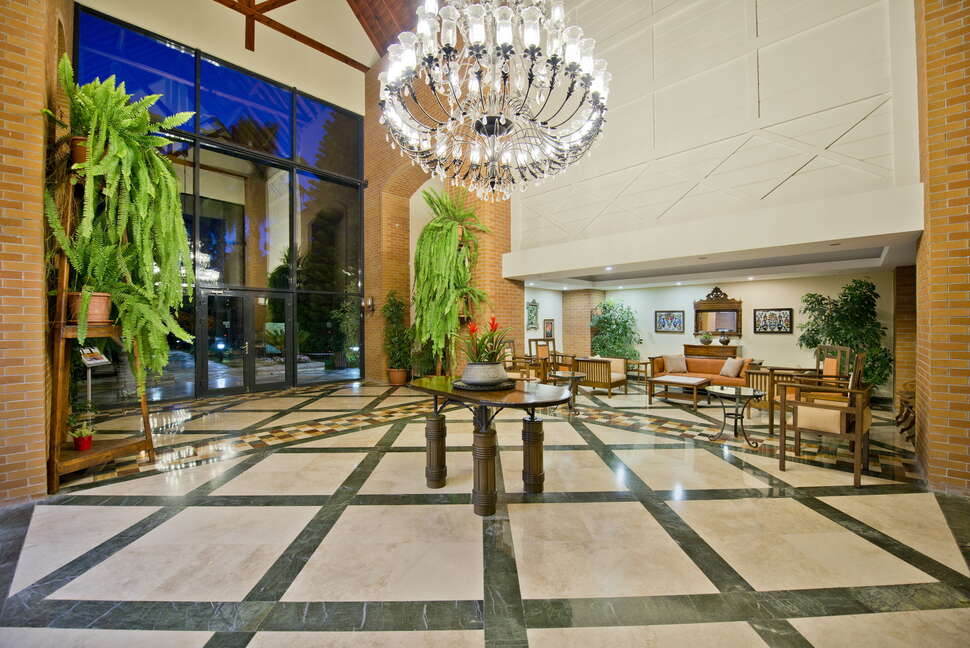Een foto van het interieur van Kentia Apart Hotel