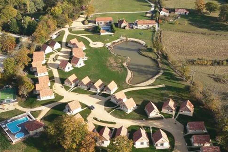 Een foto van een overzicht van Residentie Le Lac Bleu