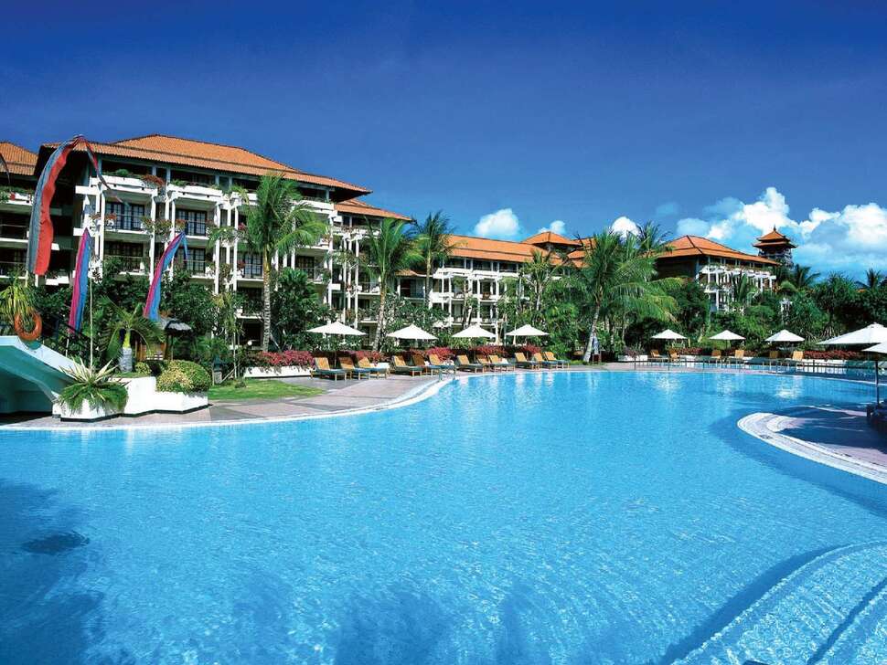 Een foto van het zwembad bij Ayodya Resort Bali