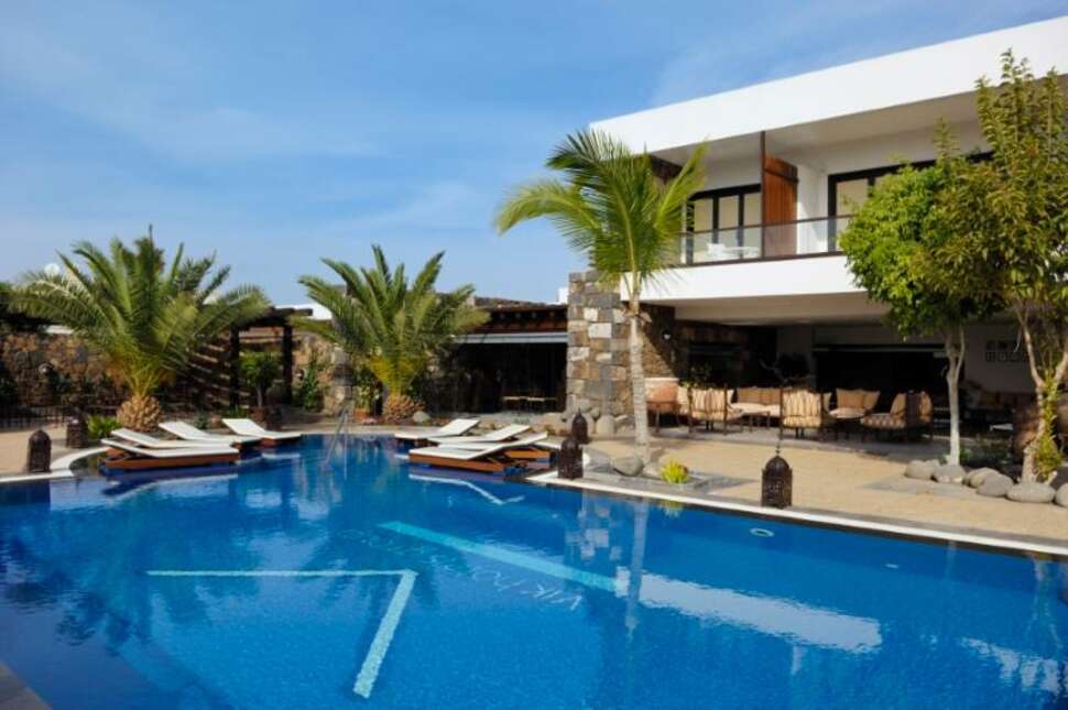 Een foto van het zwembad bij Hotel Villa Vik