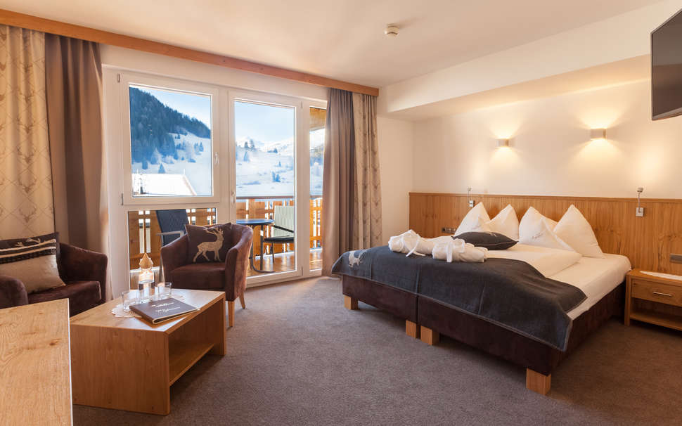 Een foto van een overzicht van Hotel Hochland