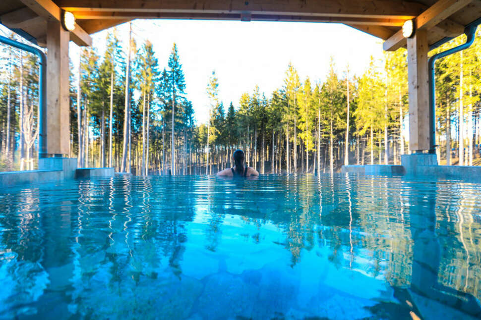 Een foto van het zwembad bij Center Parcs Park Allgau