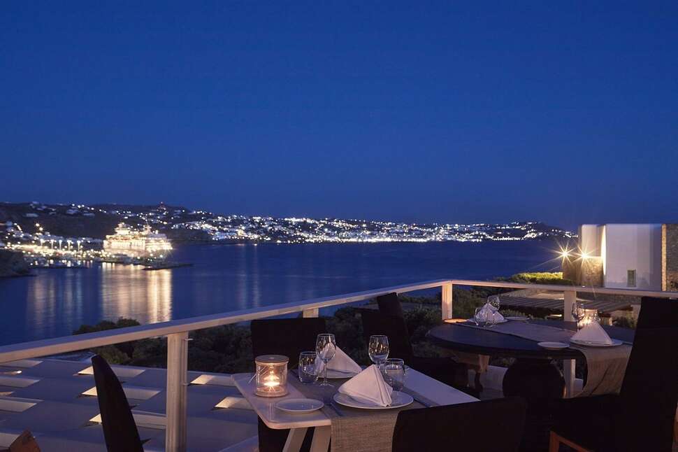 Een foto van de faciliteiten bij Mykonos Princess Hotel