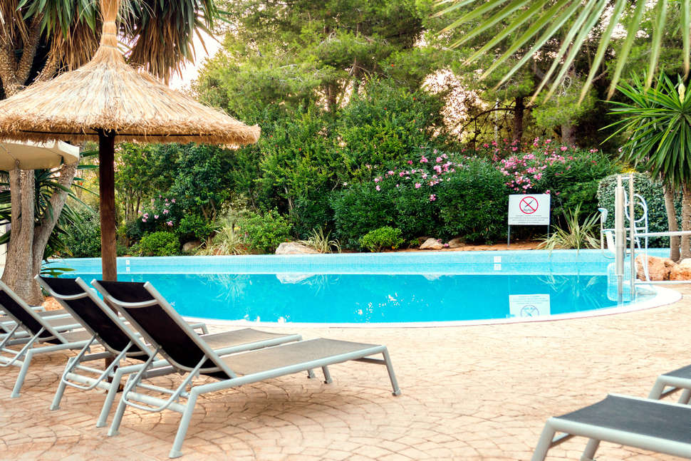 Ein Foto vom Pool im HM Mar Blau