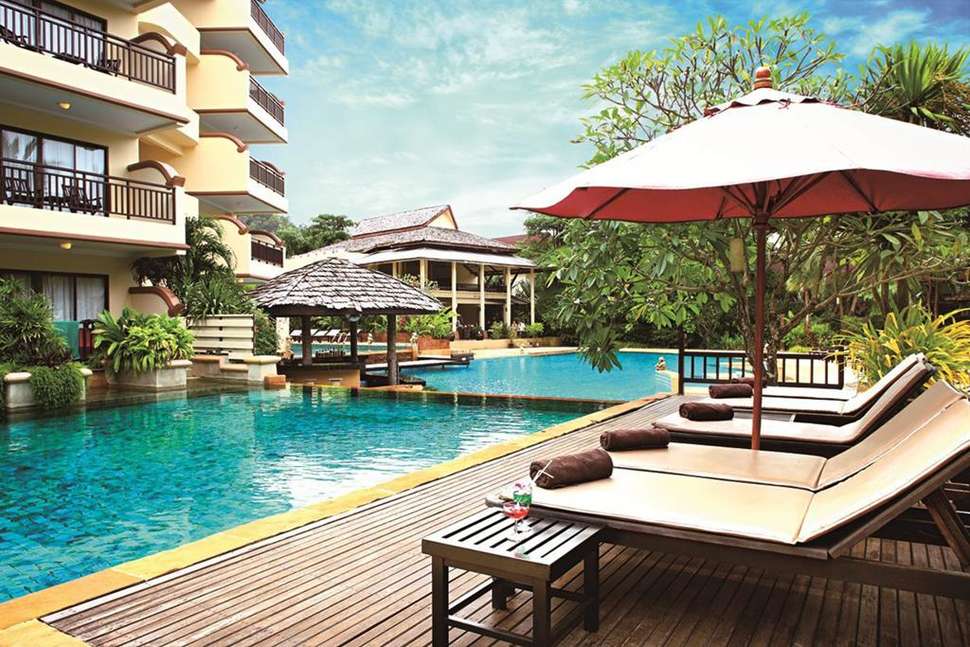Een foto van het zwembad bij Krabi La Playa Resort