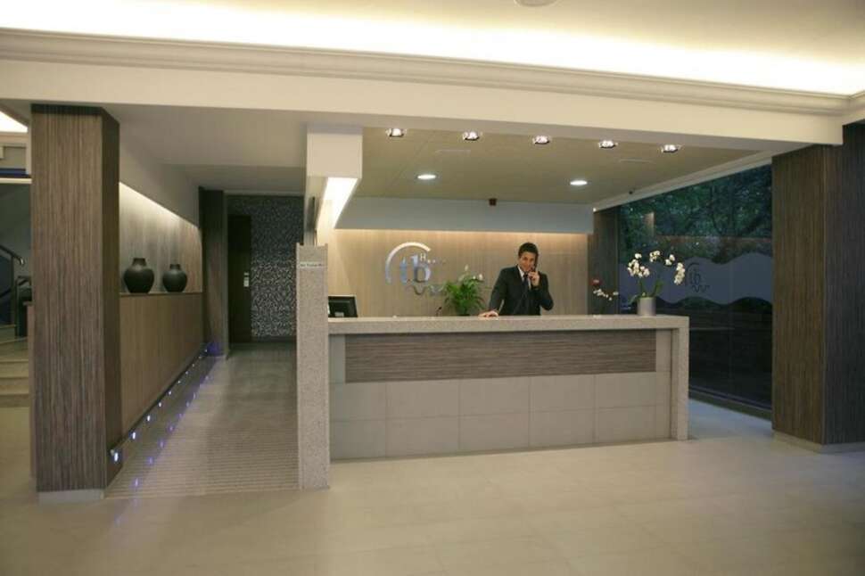 Een foto van het interieur van Hotel Tossa Beach