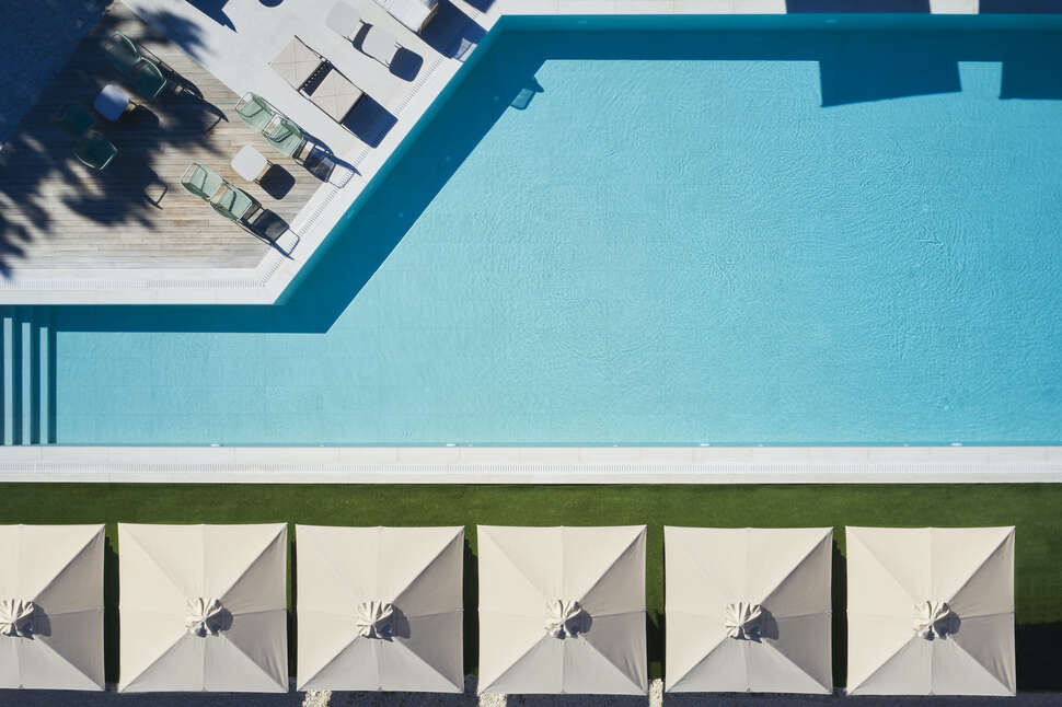 Een foto van het zwembad bij Lena Mare Boutique Hotel