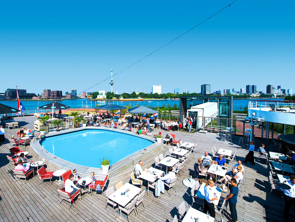 Een foto van SS Rotterdam