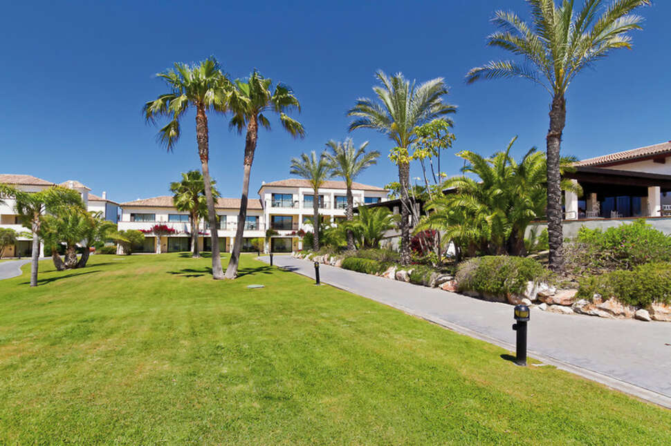 Ein Foto von der Terrasse im Impressive Playa Granada Golf