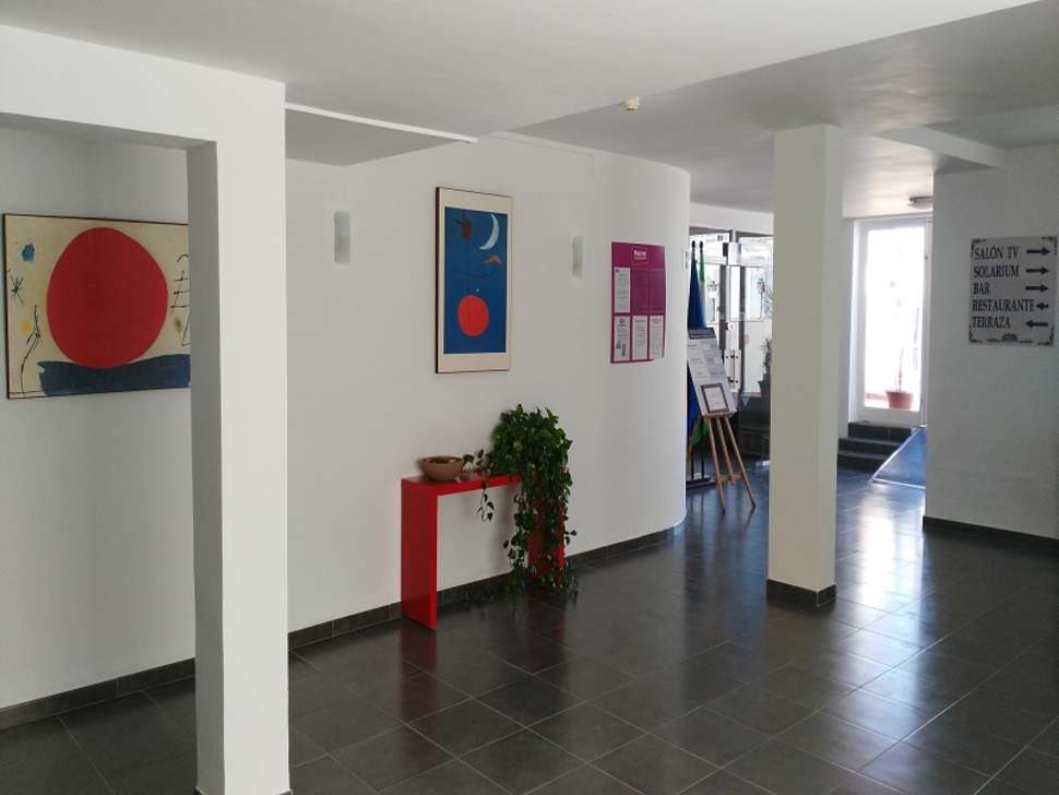Een foto van het interieur van Hotel Kristal