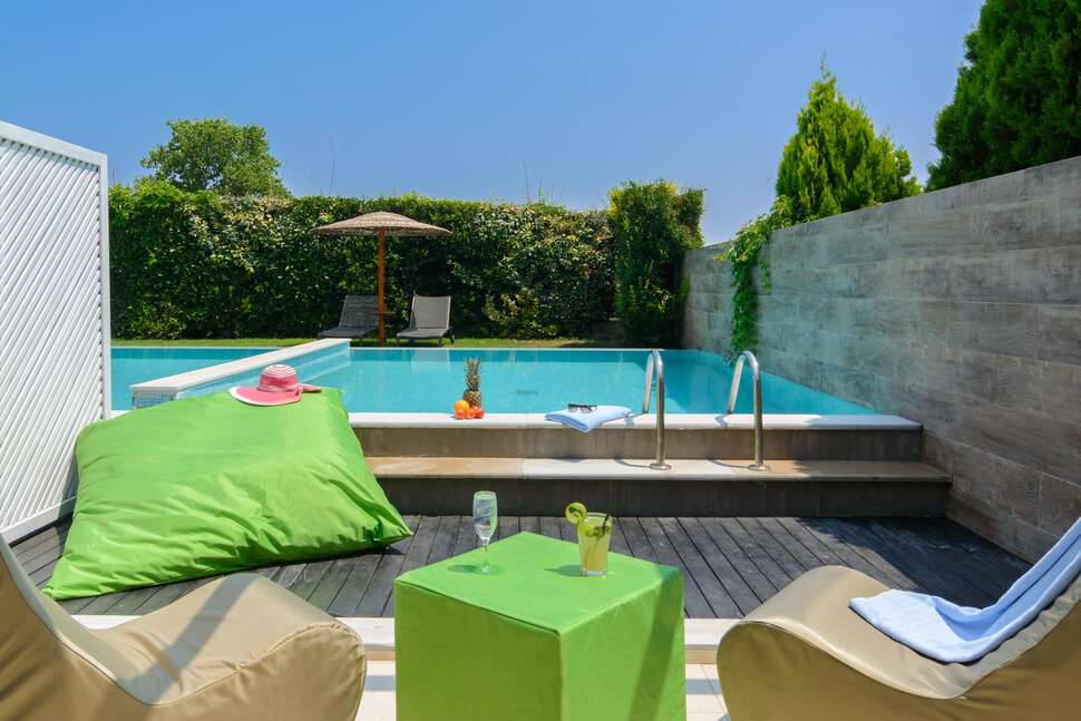 Een foto van het zwembad bij Dion Palace Beauty & Spa Resort