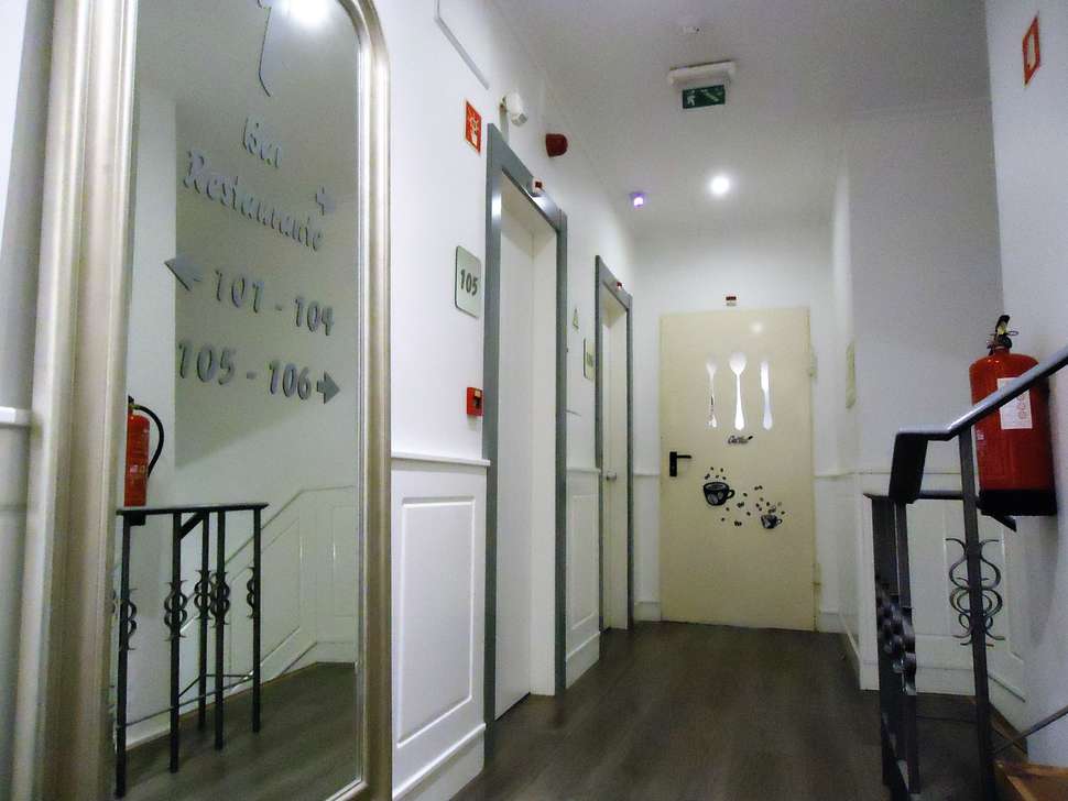 Een foto van het interieur van Albufeira Beach Hotel