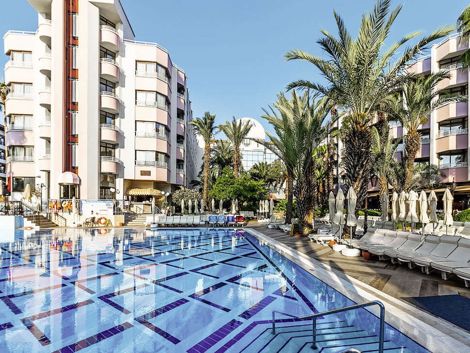 Een foto van het zwembad bij Hotel Aqua
