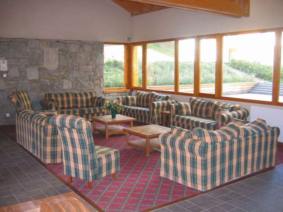 Een foto van het interieur van Les Chalets du Galibier