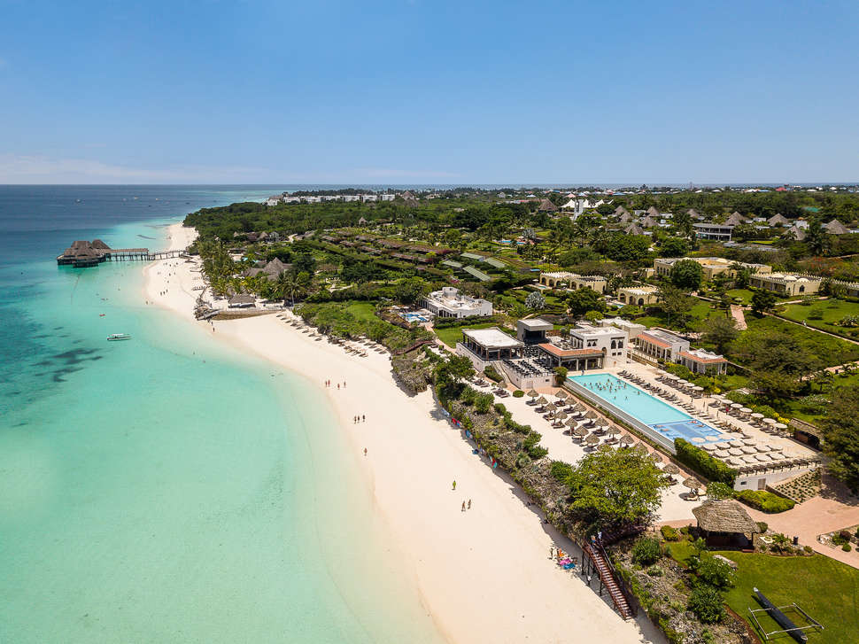 Een foto van een overzicht van Riu Palace Zanzibar