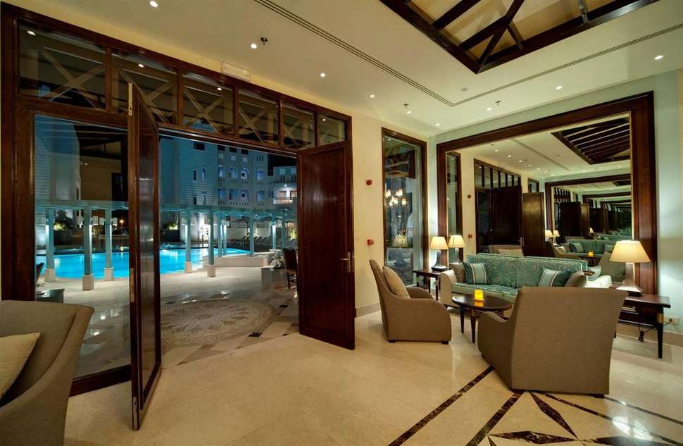 Een foto van het interieur van Fanadir Hotel El Gouna
