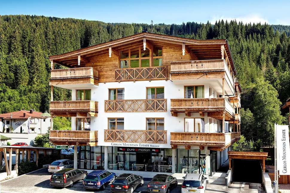 Een foto van een overzicht van Gerlos Mountain Estate