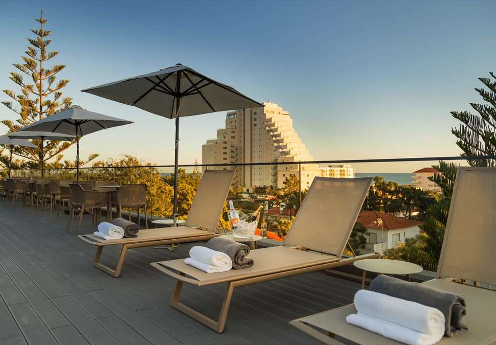 Een foto van het terras bij The Prime Energize