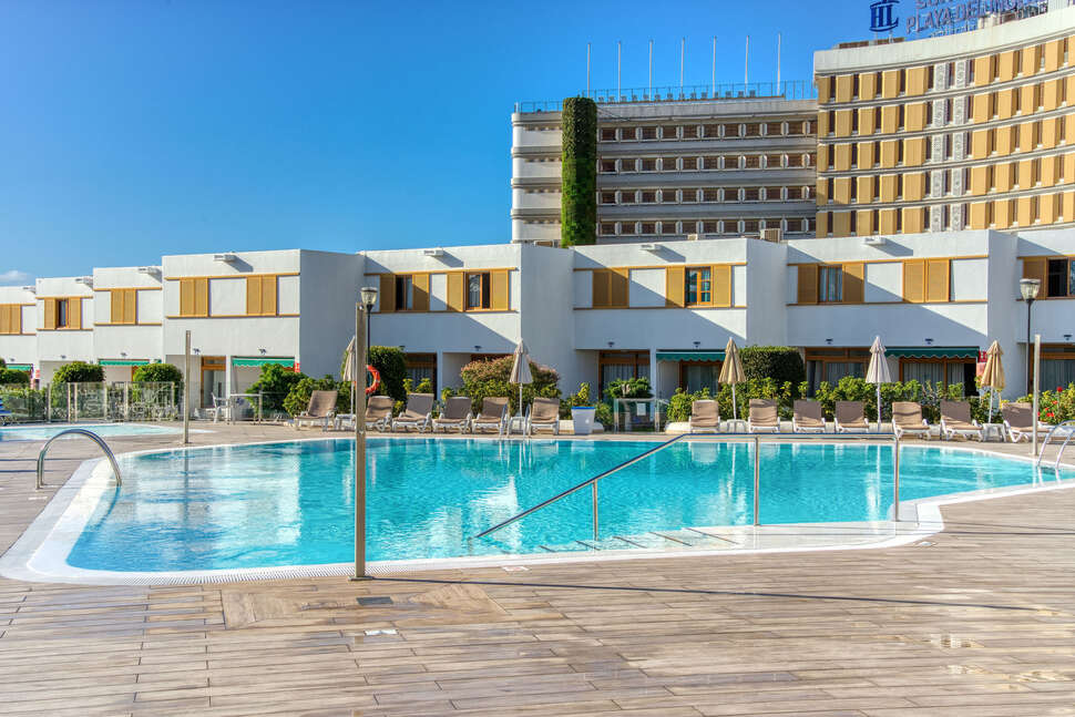 Ein Foto vom Pool im Bungalows Las Brisas