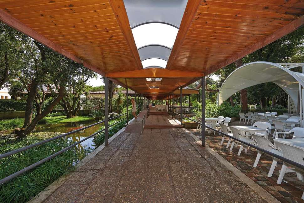 Een foto van de faciliteiten bij Camping Villaggio Baia Domizia