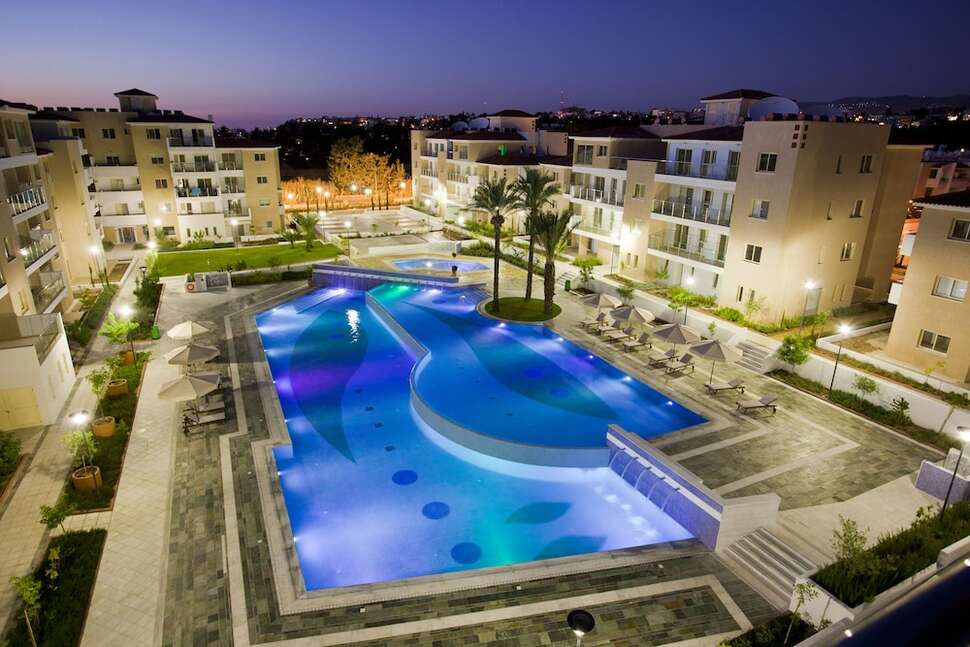 Ein Foto vom Pool im Elysia Park