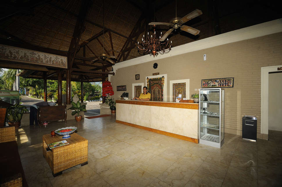 Een foto van het interieur van Aneka Lovina Villas & Spa