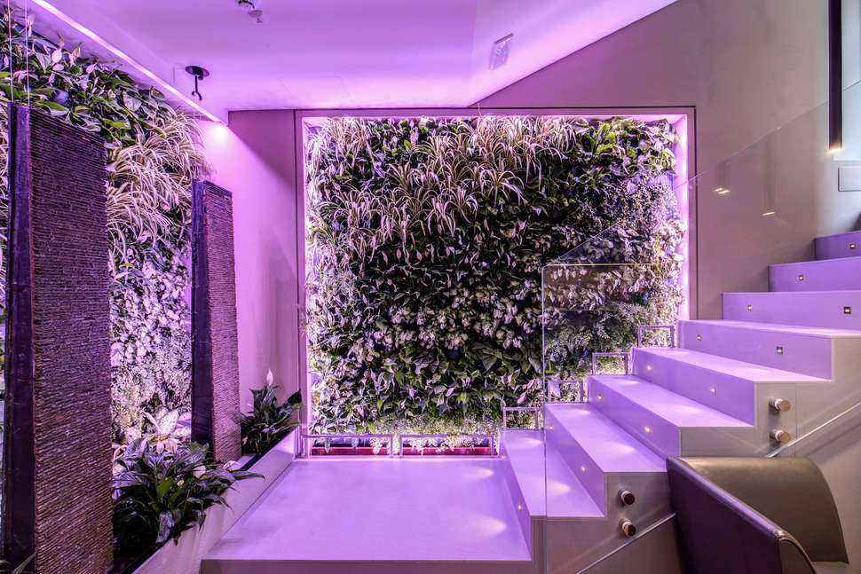 Een foto van het interieur van Al Manthia Hotel