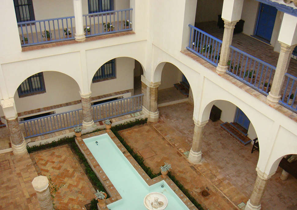 Een foto van de buitenkant van Las Casas De La Juderia
