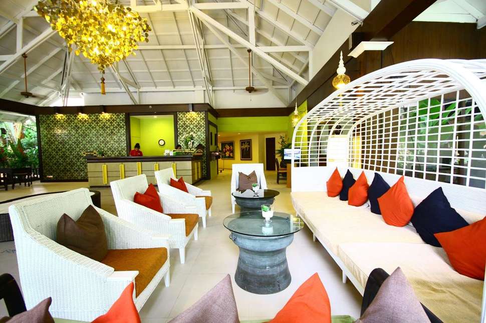 Een foto van het interieur van Krabi La Playa Resort