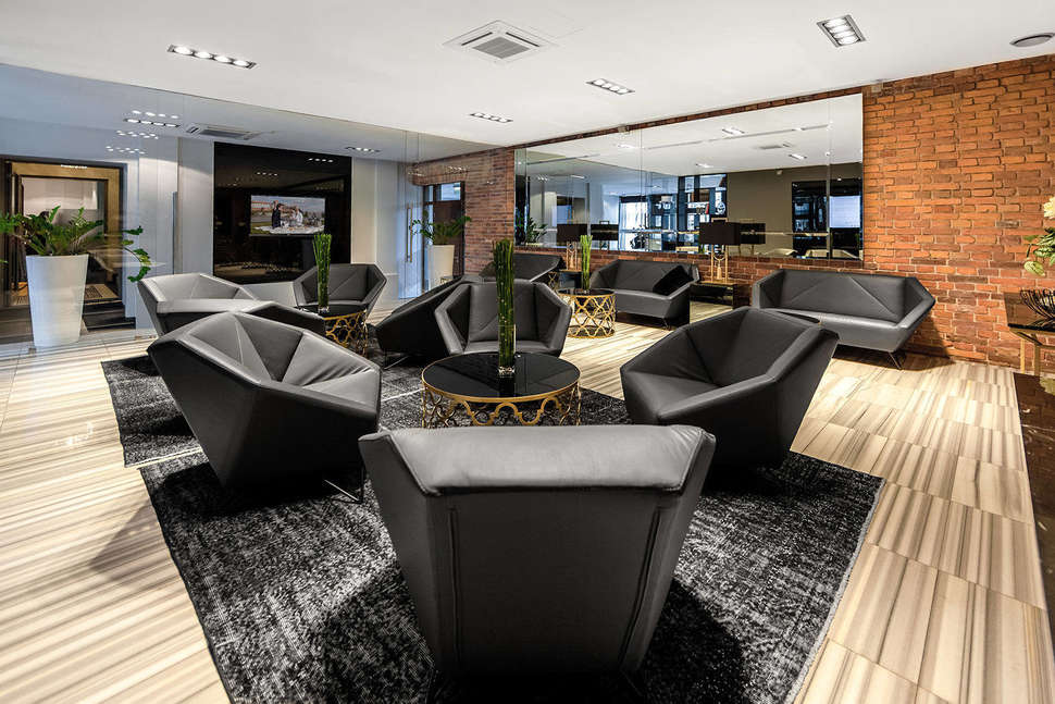 Een foto van het interieur van Queen Boutique Hotel