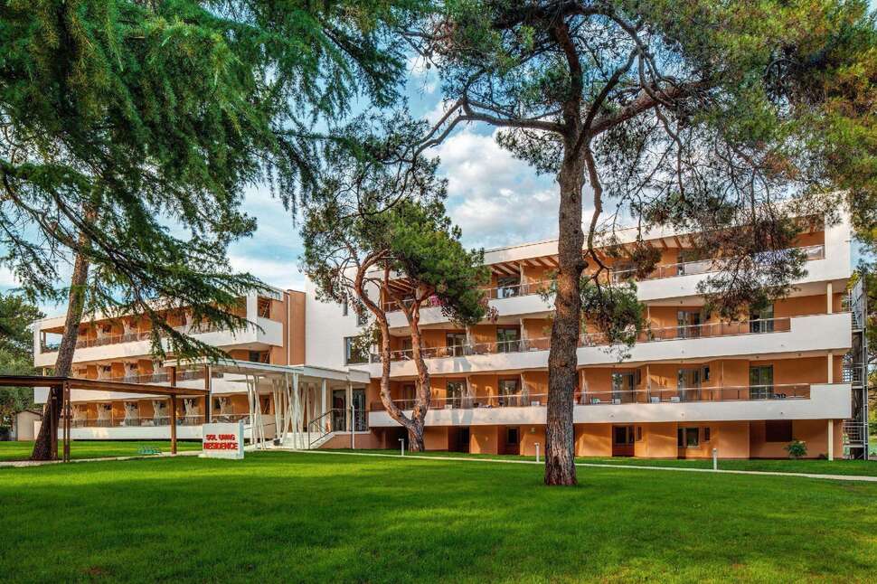 Een foto van de buitenkant van Residence Umag Plava Laguna
