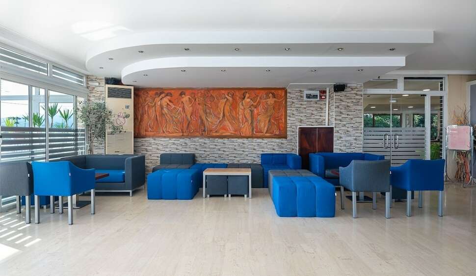 Een foto van het interieur van Sunny Days Hotel & Appartementen